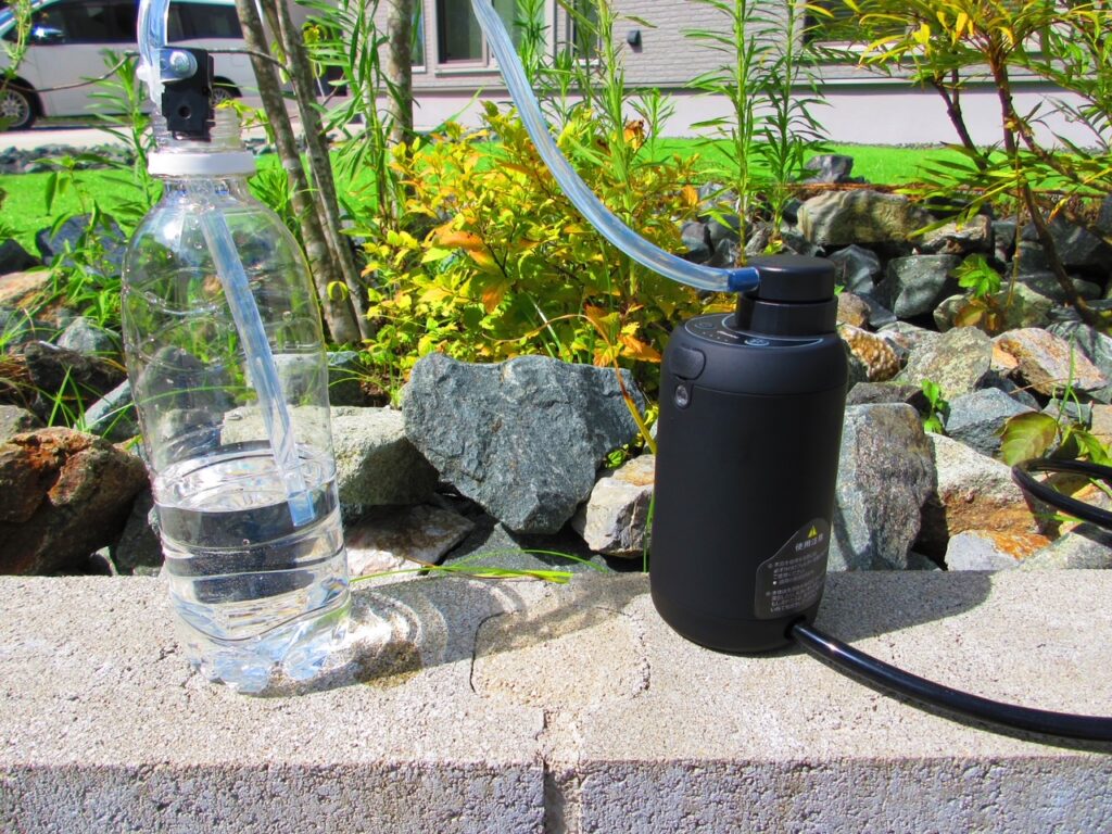 greeshowの電動携帯浄水器